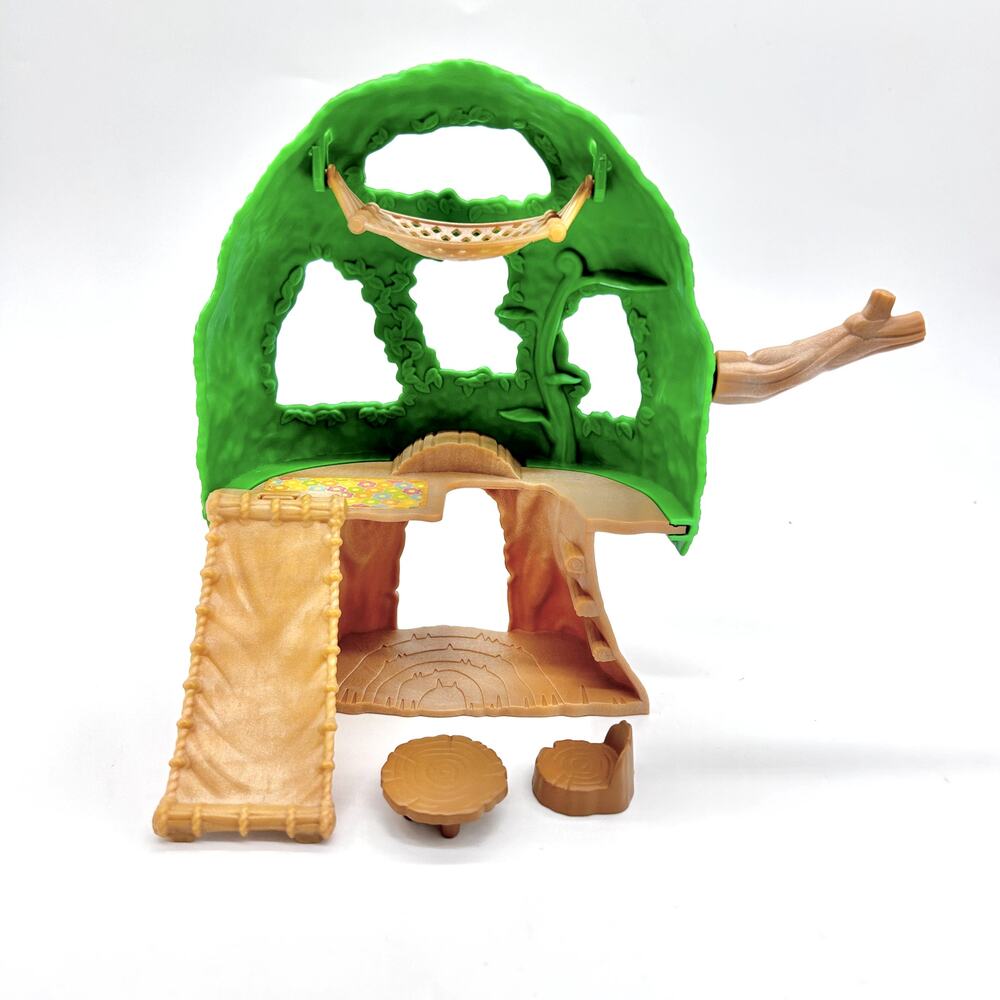 Epoch Calico Critters Sylvanian Families Treehouse Set Incomplete No Swing